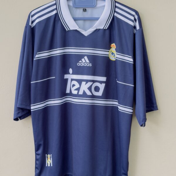 REAL MADRID 1999-2000 ROBERTO CARLOS FIVESLEEVE POLO