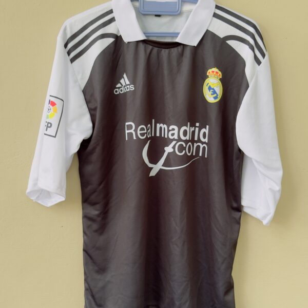 REAL MADRID 2001 - 2002 THIRD KIT ZIDANE POLO