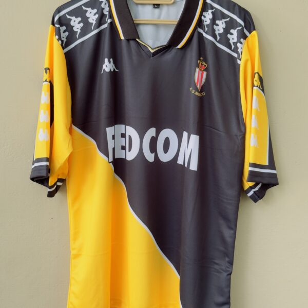 MONACO 1999/00 AWAY KIT HENRY FIVESLEEVE POLO