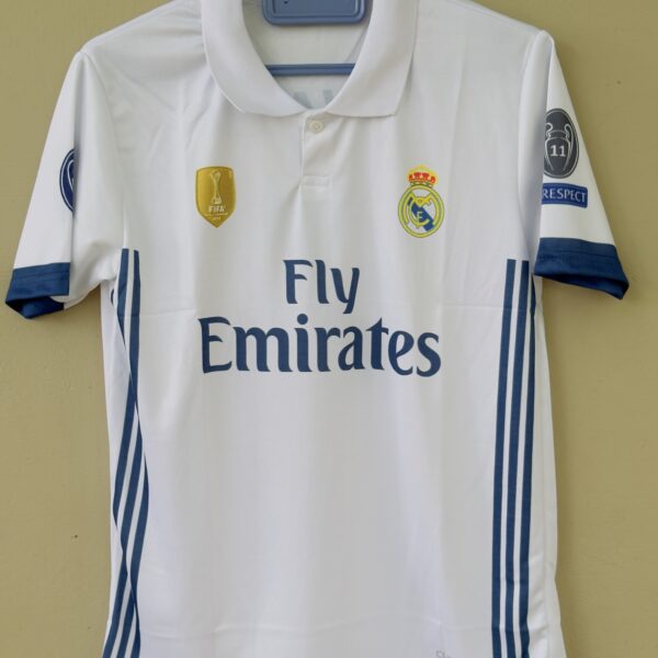 Real Madrid C.Ronaldo 2016-17 Home POLO Half Sleeve