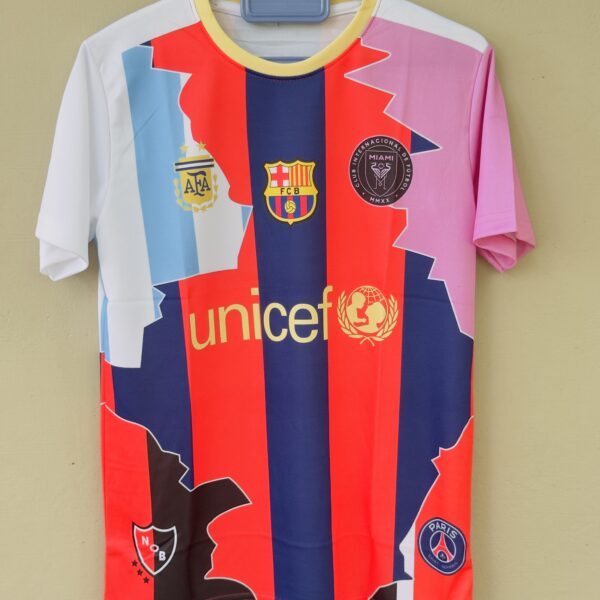 MESSI ALL TEAM MIXED COLLABORATION HALFSLEEVE