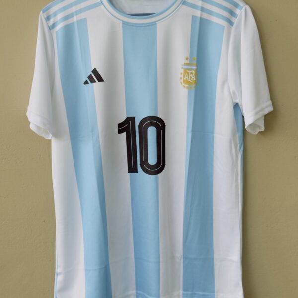 ARGENTINA MESSI BACK PRINT PHOTO JERSEY