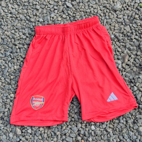 ARSENAL RED TWO SIDE EMBROIDERY SHORTS