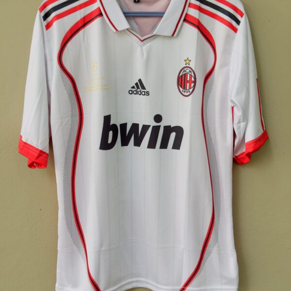 AC MILAN MALDINI PHOTO BACK PRINT FIVESLEEVE POLO