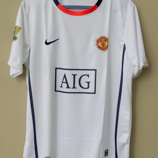 MANCHESTER UNITED 2008 THIRD KIT RONALDO EMBROIDERY HALFSLEEV