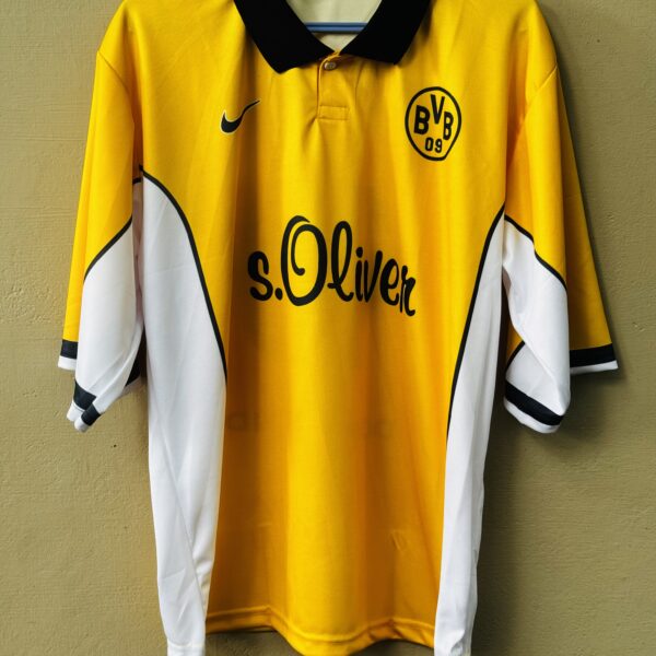 BORUSSIA DORTMUND 1998 HOME MULLER FIVESLEEVE POLO