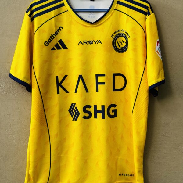 AL NASSAR 2025-26 HOME KIT RONALDO